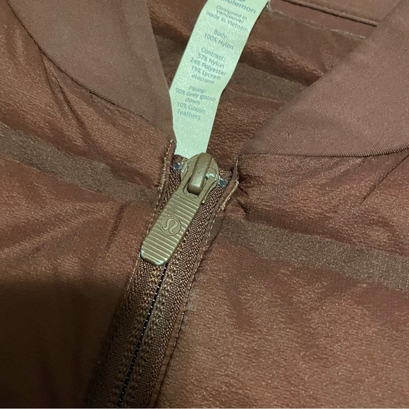 Lululemon Down & Around Vest (Dark Cedar) Size 10 HTF - Picture 8 of 16